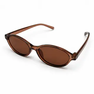 Lunettes de soleil Marron Douce Élégance