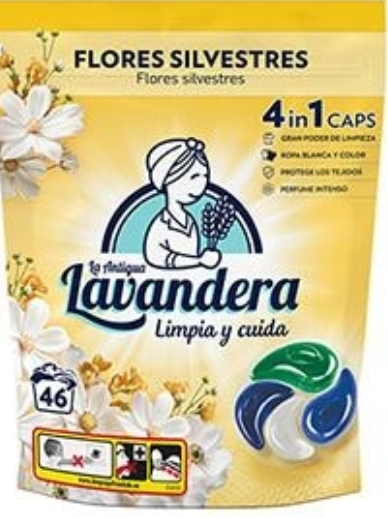DETERGENTE CAPSULA JARDIN SECRETO 46U - LAVANDERA