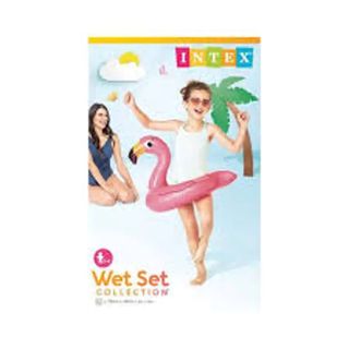 Bouée  Gonflable Flamingo Piscine Enfants , Aide à Flotter -Bouée  de natation-
