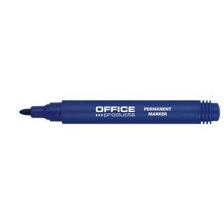 PRODUKTY BIUROWE Niebieski marker permanentny, 1–3 mm