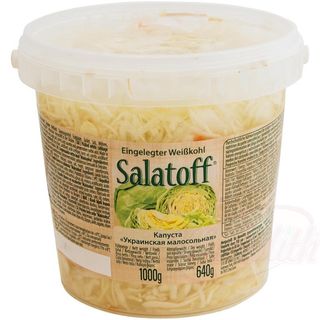 Repollo ucraniano ligeramente salado 640 g
