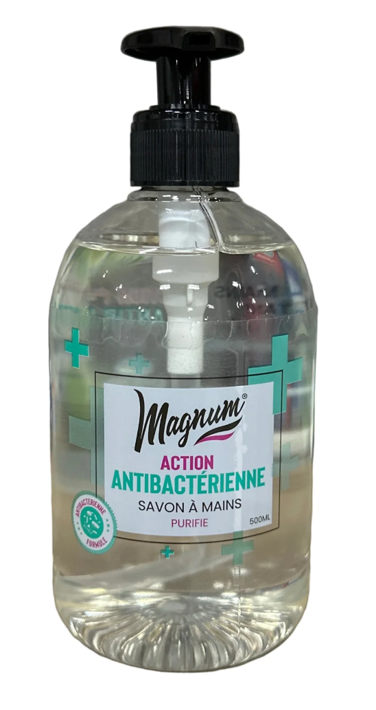 Magnum Savon à Mains Antibactérien Purifie – 500 ml