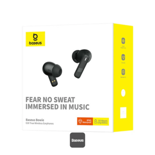 Baseus Écouteurs Bluetooth sans fil Bowie E17 avec double micro ENC et basses percutantes