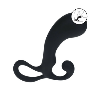 Estimulador anal y de próstata negro