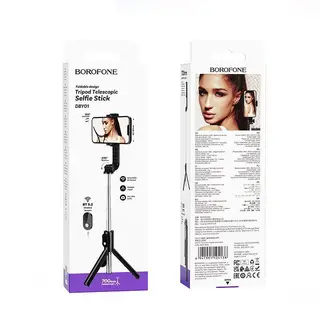 Borofone DBY01 Bluetooth Stand & Selfie Stick with Remote Control