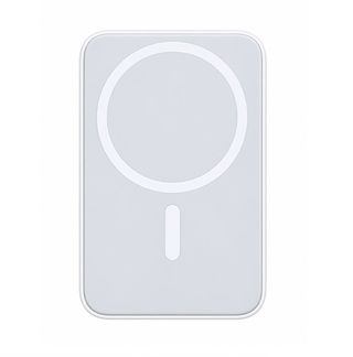 Power Bank MagSafe Sans Fil 5000 mAh Blanc