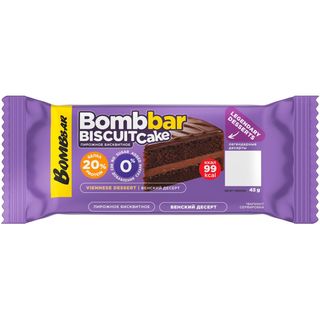BOMBBAR ბისკვიტის ნამცხვარი, ვენური დესერტი 45 გრ.