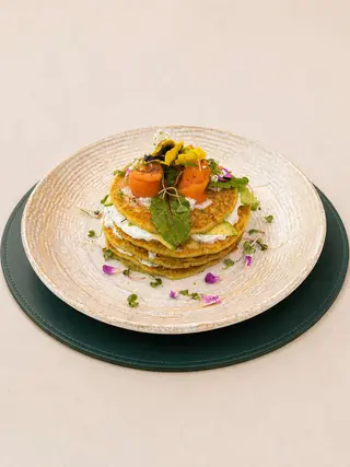 Pancake Saumon & Épinards