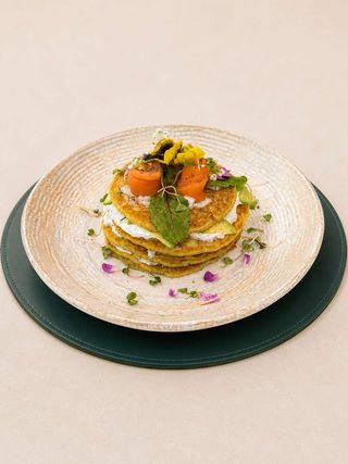 Pancake Saumon & Épinards