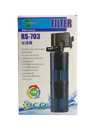 Filtre interne à pompe pour aquarium / bac à poissons – 1500 L/h 18W