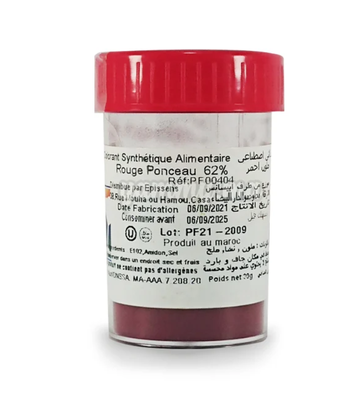 Colorant Alimentaire Rouge