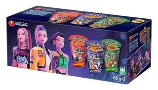 NONGSHIM - Instant Noodles Shin Demon Hunters Mix - 3 x 68g