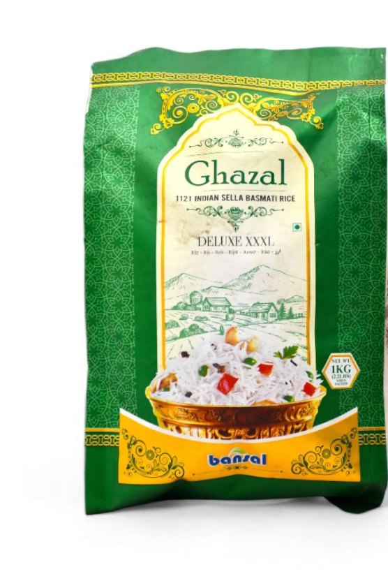 Ghazal Riz Basmati Indien Sella Select – 1 kg