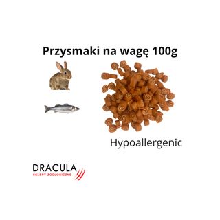 SUSHI ROLLS KRÓLIK Z RYBĄ na wagę 100g