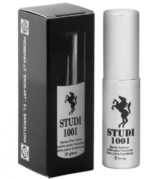 Spray retardante eyaculacion hombre Studi