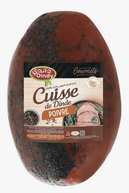 Dindy Cuisse de Dinde Poivre – 200 g