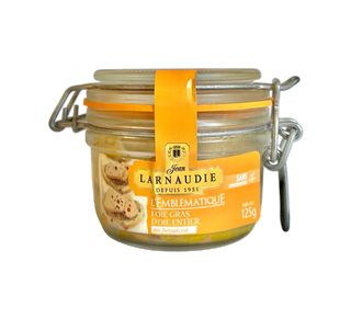 Jean Larnaudie – L’Emblématique Foie Gras d’Oie Entier au Jurançon (125g)
