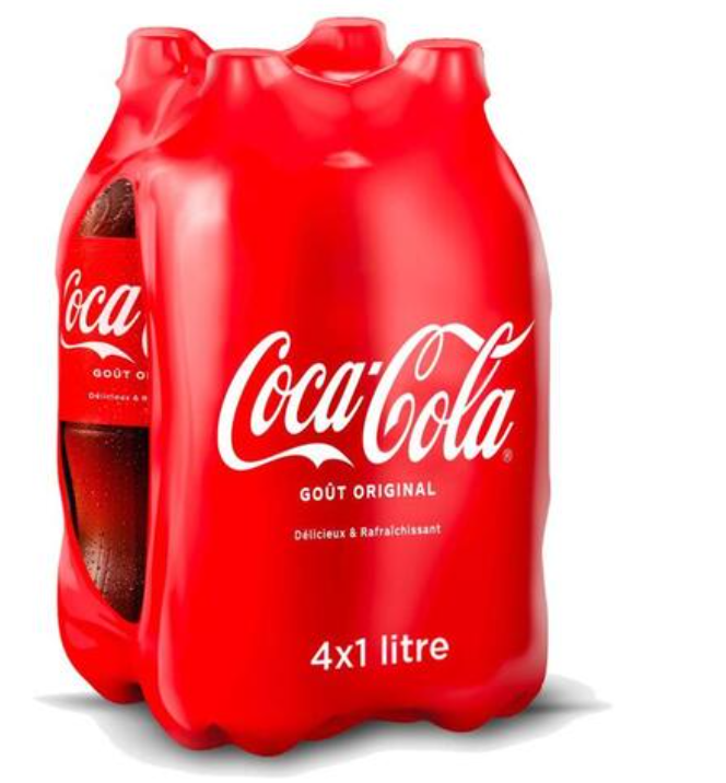 Coca Cola Original Pack 4 x 1 L