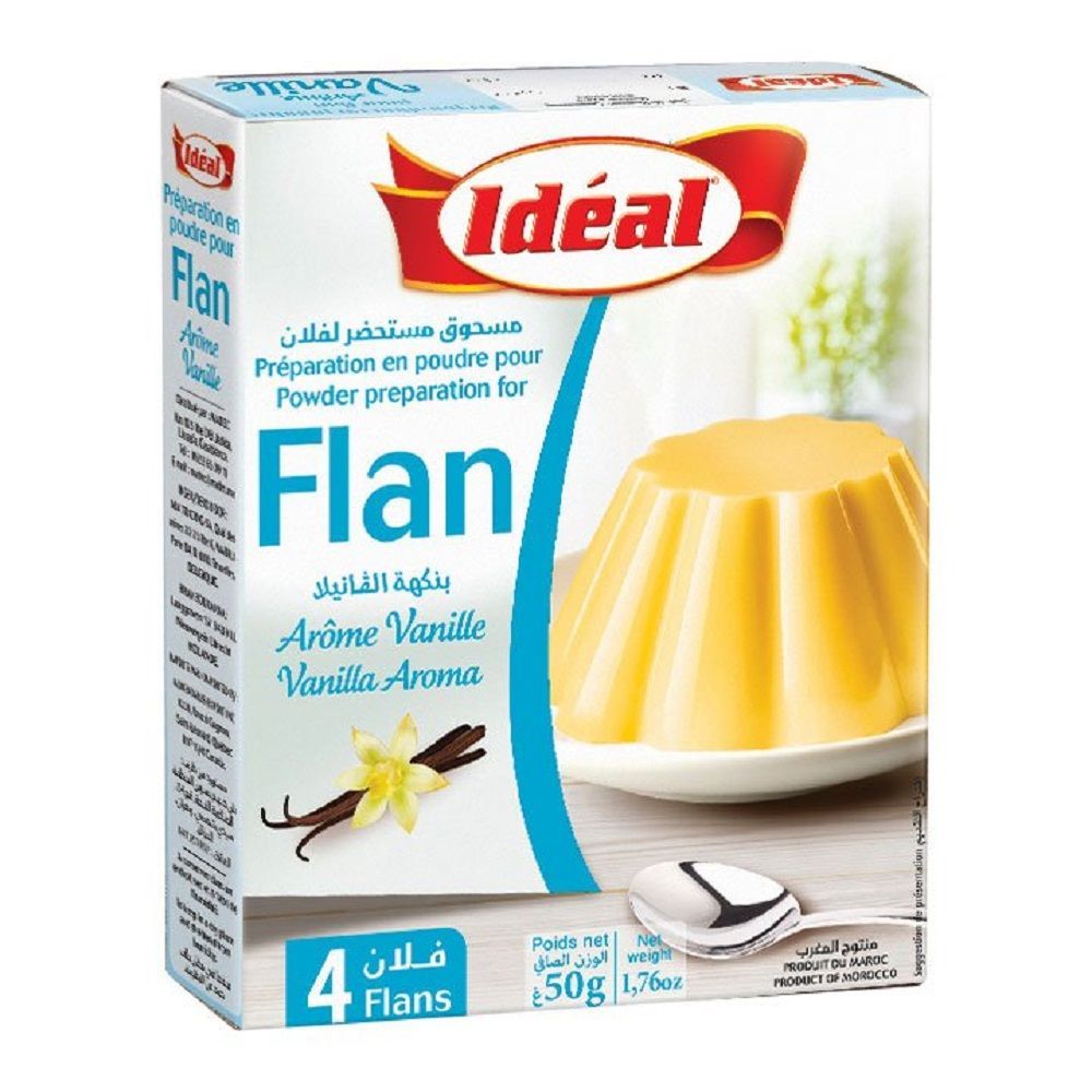 flan idéal vanille