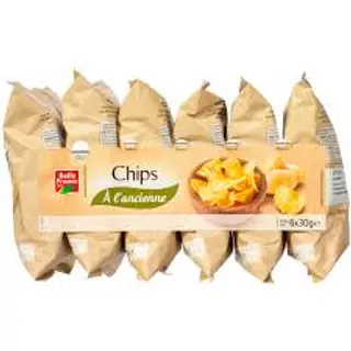 CHIPS A L'ANCIENNE 30G BELLEFRANCE X6