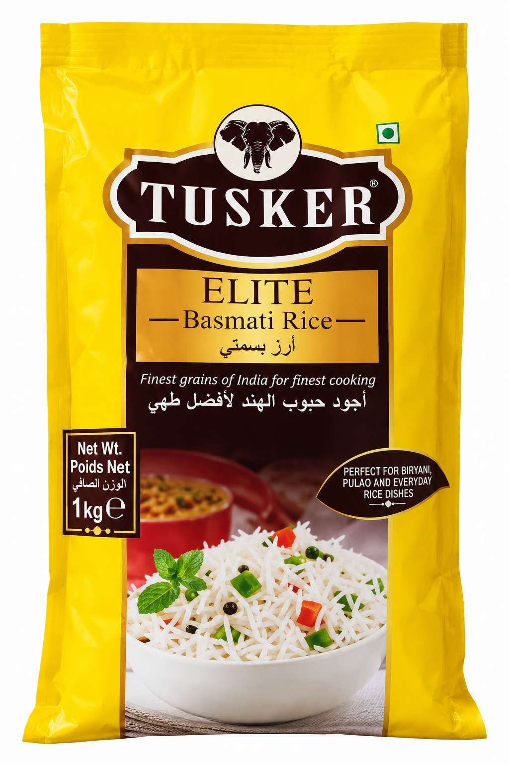 Tusker Elite Riz Basmati – 1 kg