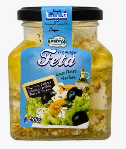 Socrech Fromage Feta aux Fines Herbes – 260 g