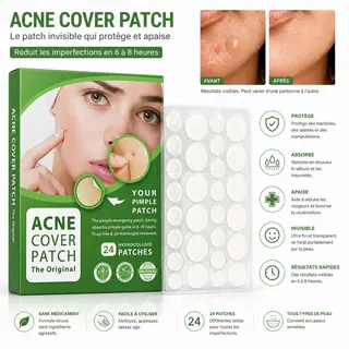 Patch Acné - Invisible et Apaisant | Réduit les Imperfections