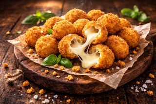 Mozzarelline Impanate