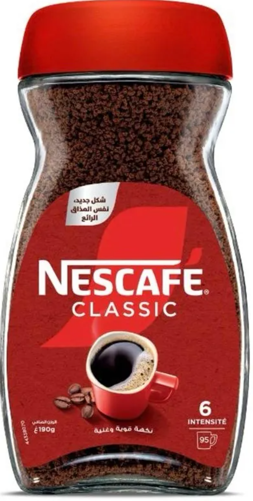 Nescafé Classic Café Soluble – 190 g