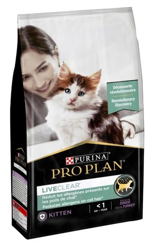 PURINA, proplan, LIVECLEAR, KITTEN,1.4kgdinde