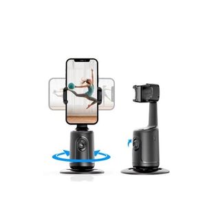 Support de téléphone intelligent avec suivi facial 360°, avec stabilisateur intelligent