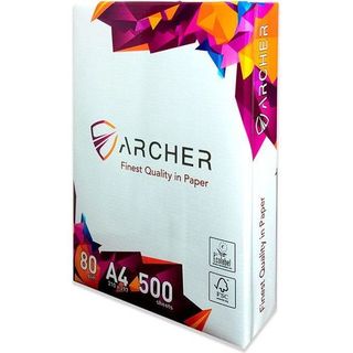 Rame Papier A4 ARCHER Extra Blanc 80G - 500 Feuilles
