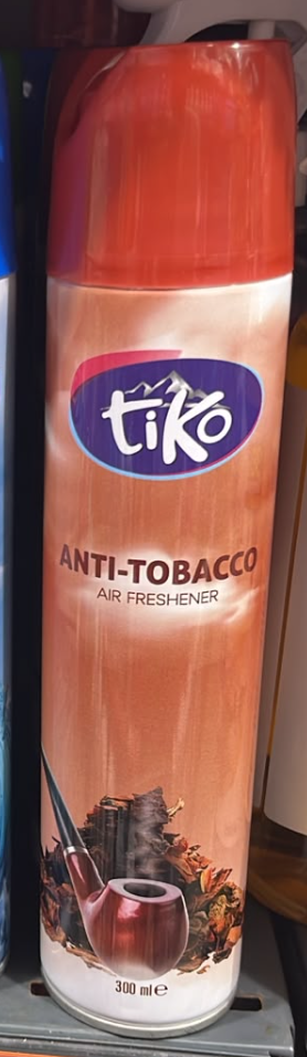 Tiko Désodorisant d'Atmosphère Anti-Tabac – 300 ml
