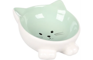 561498 Gamelle pour la nourriture et l'eau Puzi Vert