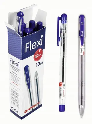 Długopis tradycyjny Penmate FLEXI niebieski 0.7mm