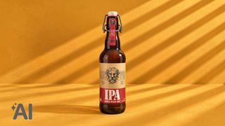 Black Lion IPA / Genuine Brewing Company 500 მლ