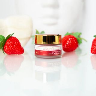 GOMMAGE LEVRES - 15ml Huile d'argan, Sucre et Poudre de Coquelicot