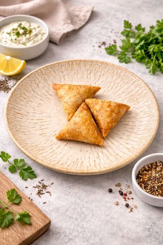 Briouates poisson blanc à la marocaine, vermicelle aux 3 poivrons Pack de 6