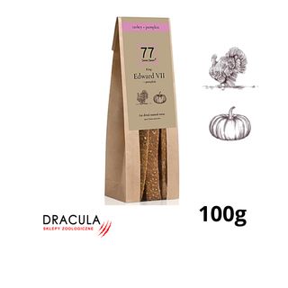 77 Seven Seven Edward VII+ Stripes z suszonego indyka z dynią 100g