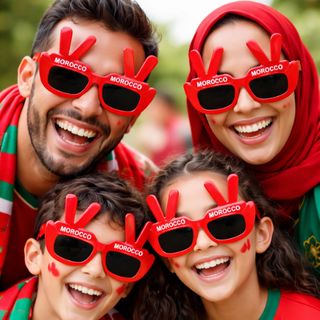 Lunettes supporter maroc