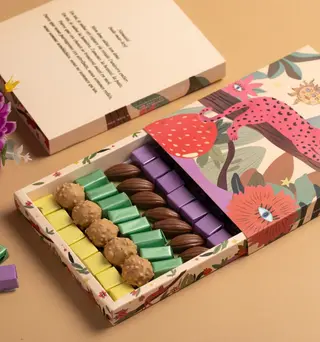 Boite chocolat Namaste