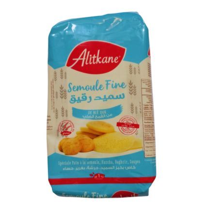 Alitkane Semoule Fine de Blé Dur