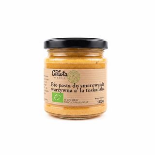 Ekologiczna pasta z buraka z chrzanem Carlota Organic 180 g