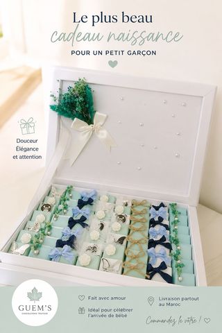 Plateau Chocolat It's a boy 700 Gr