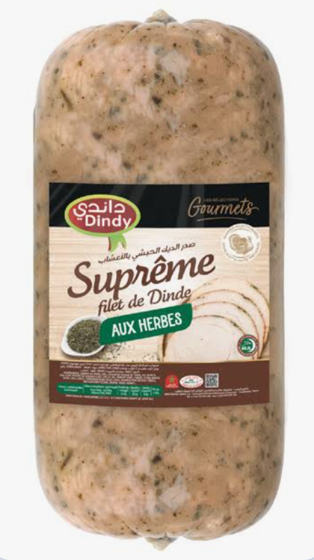 Dindy Suprême Filet de Dinde aux Herbes – 200 g