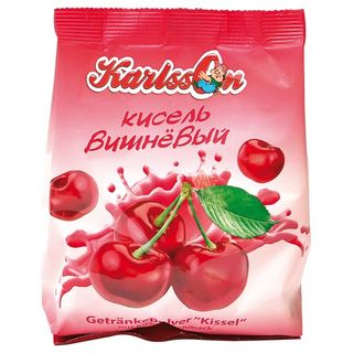 Postre Kisel en polvo con sabor a cereza, 250 g
