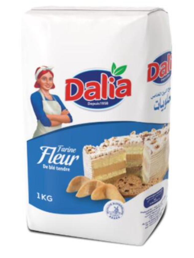 Dalia Farine Fleur de Blé Tendre Spéciale Pâtisserie – 1 kg