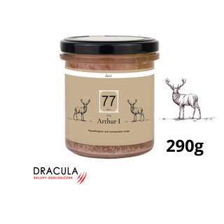 77 Seven Seven Arthur z jeleniem słoik 290g