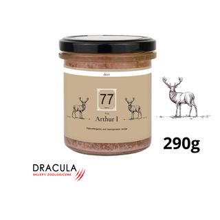 77 Seven Seven Arthur z jeleniem słoik 290g