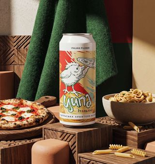 Італьяно, Italian Pilsner, ЦИПА (с.Кваси, Закарпаття), банка 0.5л